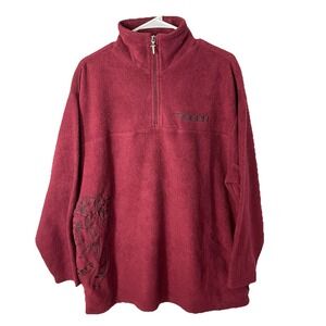 Vtg Disney Winnie The Pooh Tigger Fleece Hoodie Zip Jacket Women's Plus Sz 1x